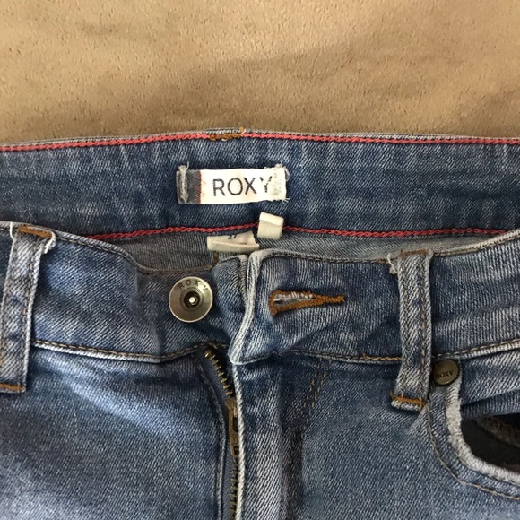 Roxy mid rise skinny ripped jeans - Picture 3 of 3